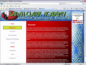 Sarah Clark(Irish Dancing) AcademySoon to go live